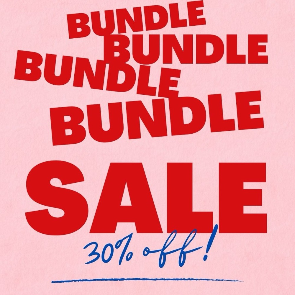 Bundle 2+ Items for 30% off!